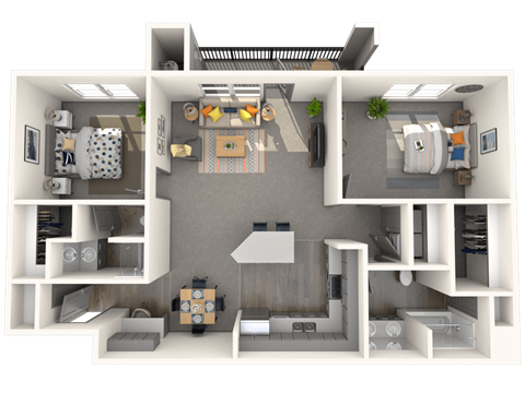 2 bedroom